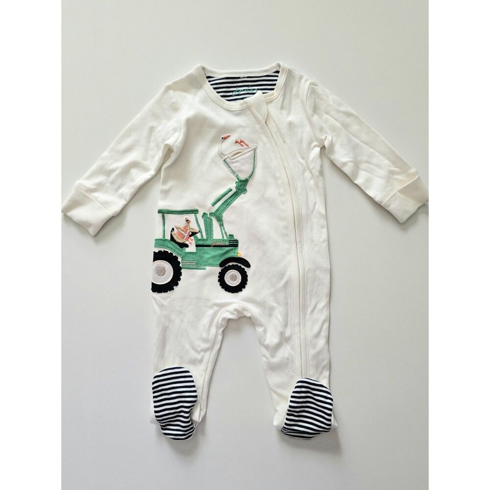 NWOT Joules  Footed Baby Sleeper, 0/3M